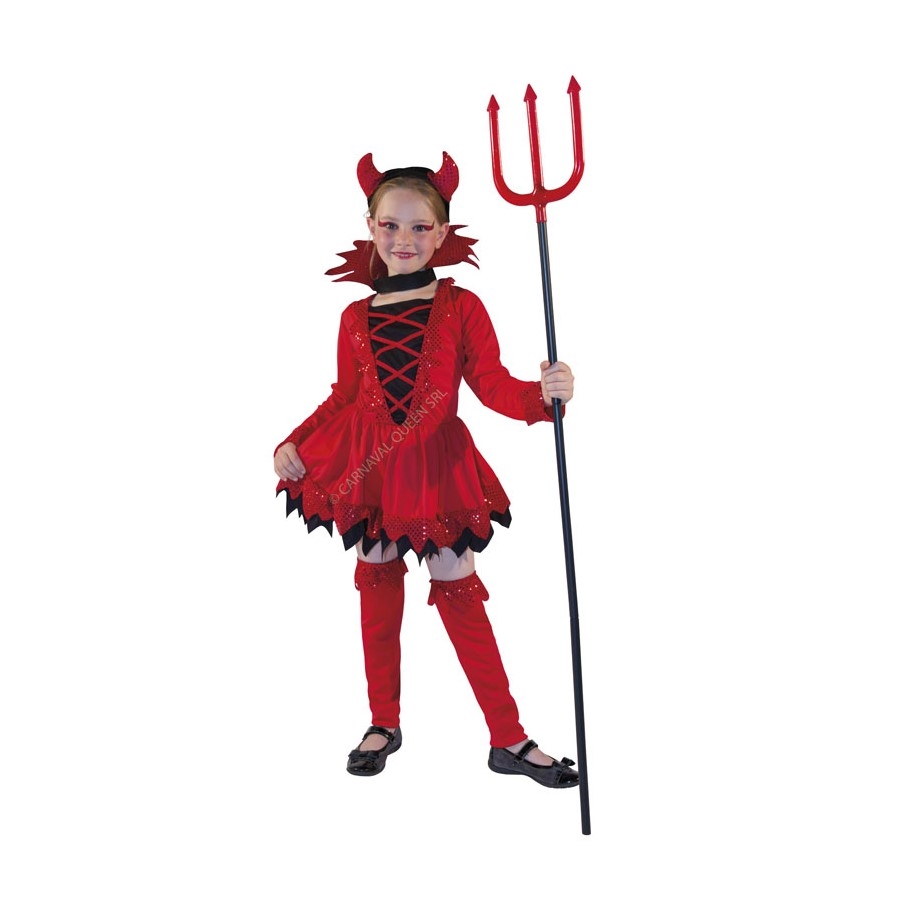 Costume diavoletta per bambina